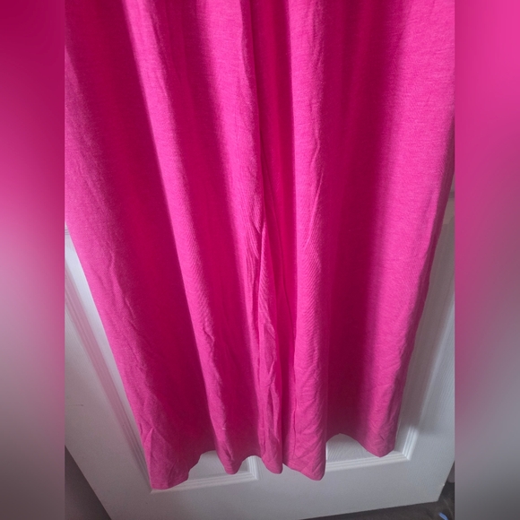 Womens Pink Long Sleeve Jumpsuit Size L NWT - Picture 4 of 4